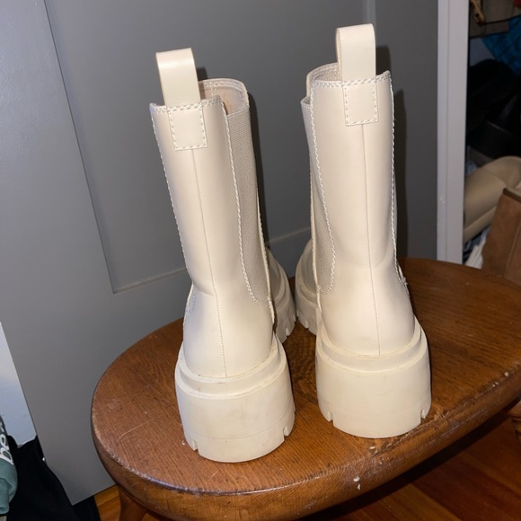 Tan chunky Chelsea boots - Picture 5 of 10